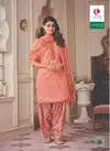 Biba By Leela Embroidery Jam Stain Printed Dress Material Wholesalers In Delhi
